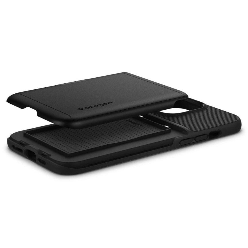 Чехол Spigen Slim Armor CS для iPhone 13 Pro (ACS03274) Black фото 12