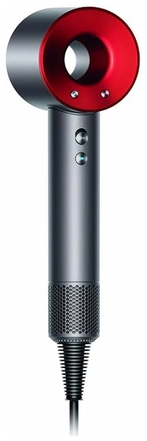 Фен Dyson Supersonic HD08 Nickel/Red фото 2