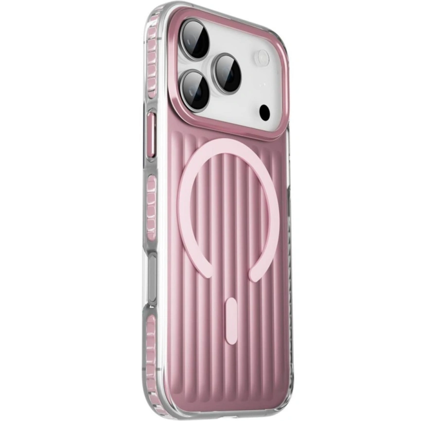 Чехол Gurdini Ocean Case Metalic для iPhone 18 Pro Pink фото 1