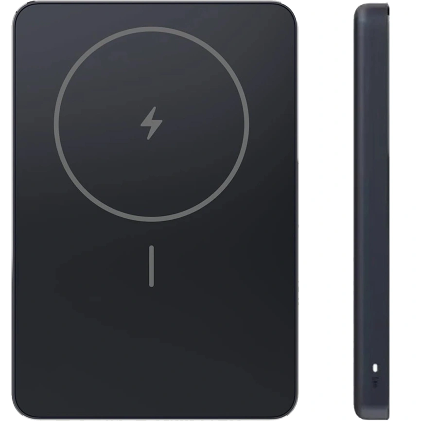 Внешний аккумулятор Xiaomi Super Slim Magnetic Power Bank 5000 mAh Black фото 3