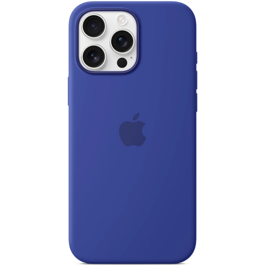 Чехол Apple Silicone Case with MagSafe для iPhone 16 Pro Max Ultramarine фото 3