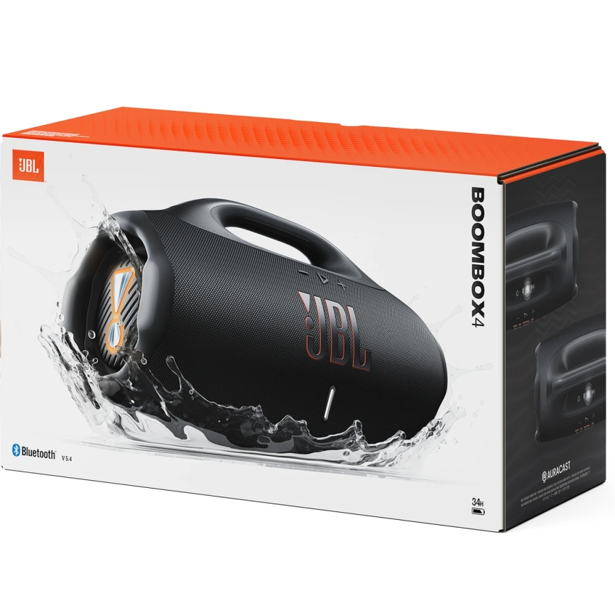 Портативная колонка JBL Boombox 4 Black фото 7